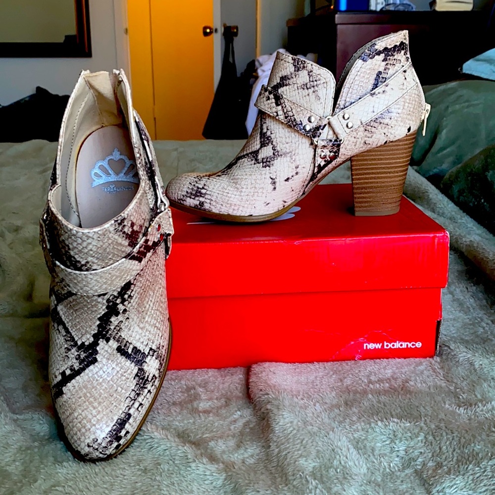 Animal Print booties